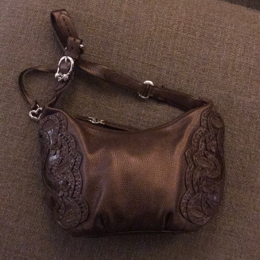 Genuine leather Brighton purse. Bronze/brown